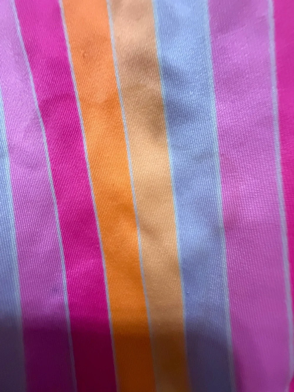 Cat & Jack orange and Pink one piece Swimsuit  size XL (14)